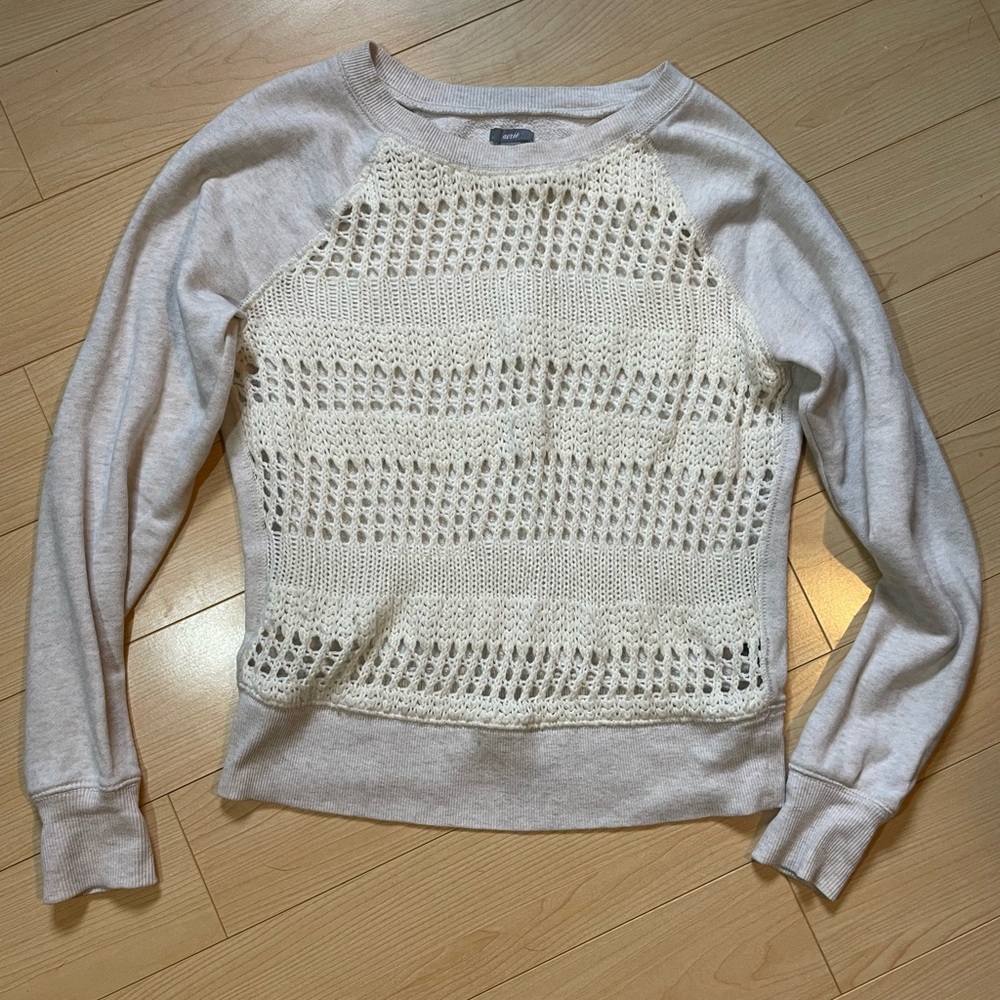 Aerie Knitted Pullover Sweater